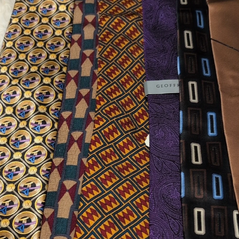 12 Lot Mens Ties Frank Sinatra Don Loper Fratello Uomo Venetto Kilburne & Finch - Picture 3 of 16